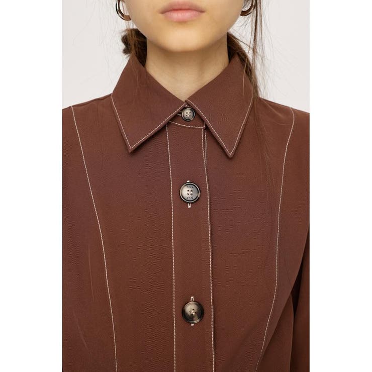 TUCK SLEEVE FRONT BUTTON ワンピース | SLY OUTLET | 詳細画像12