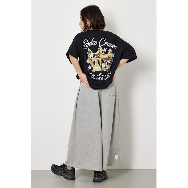 ラフステッチネームスウェットスカンツ | RODEO CROWNS WIDE BOWL | 詳細画像15 