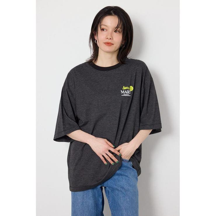 Heather Border Tシャツ | RODEO CROWNS WIDE BOWL | 詳細画像1 