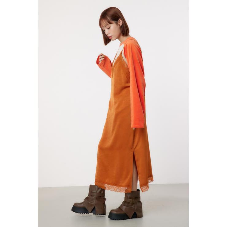 サテンレースキャミワンピース | RODEO CROWNS WIDE BOWL | 詳細画像6 