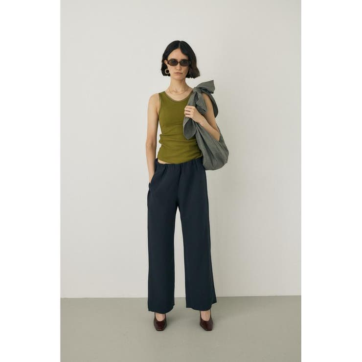 リラックスワイドパンツ リサイクルポリエステル使用 | MOUSSY OUTLET | 詳細画像18 