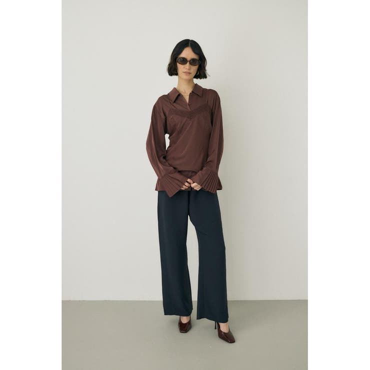 リラックスワイドパンツ リサイクルポリエステル使用 | MOUSSY OUTLET | 詳細画像21 