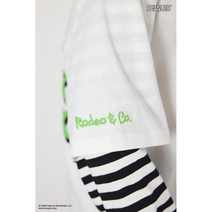 (PEANUTS)フェイクレイヤードロングTシャツ | RODEO CROWNS WIDE BOWL | 詳細画像13 