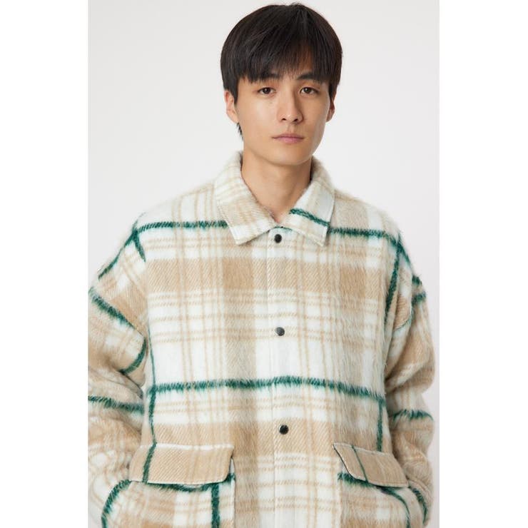 shaggy check ジャケット | RODEO CROWNS WIDE BOWL | 詳細画像1 