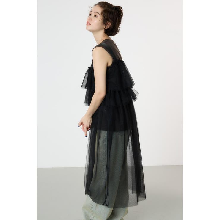 ティアードチュールワンピース | RODEO CROWNS WIDE BOWL | 詳細画像8 