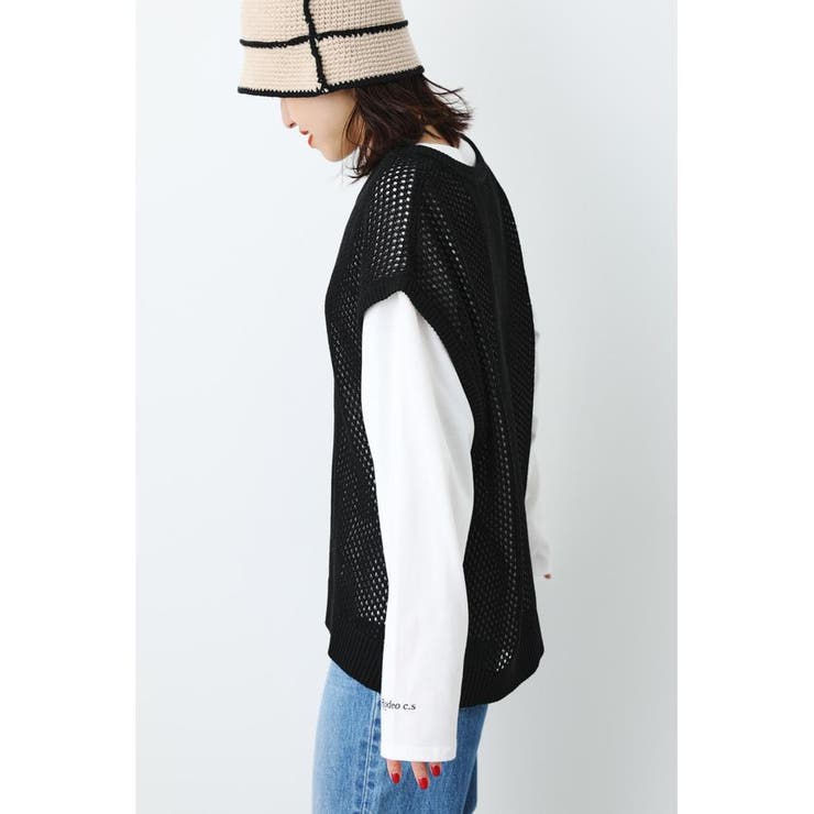 メッシュニットベスト L/S TEE SET | RODEO CROWNS WIDE BOWL | 詳細画像8 