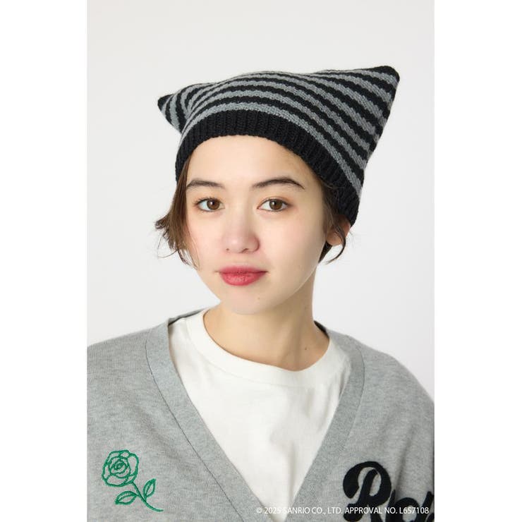 (サンリオキャラクターズ) ネコミミニットビーニー | RODEO CROWNS WIDE BOWL | 詳細画像5 