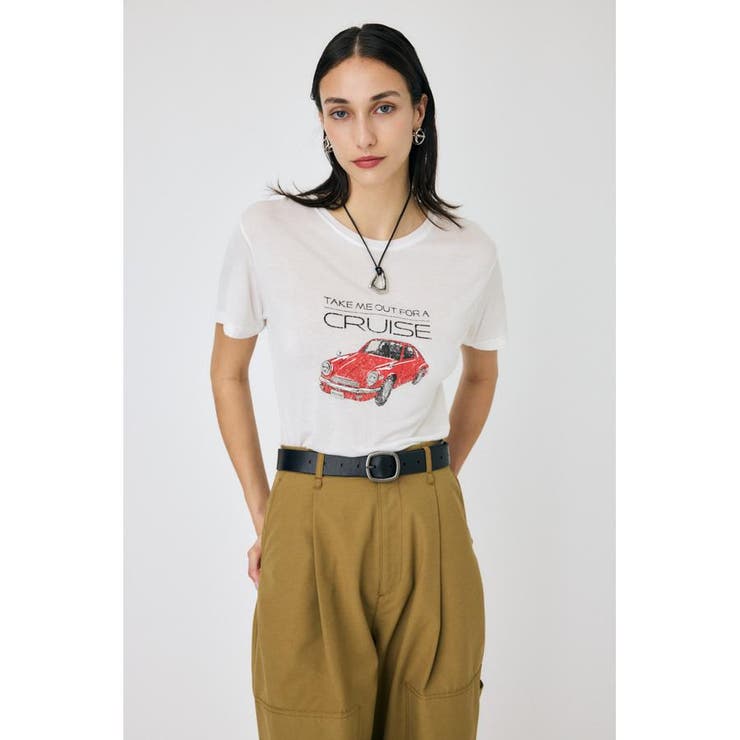 WHT | DAD’S CAR Tシャツ | MOUSSY OUTLET