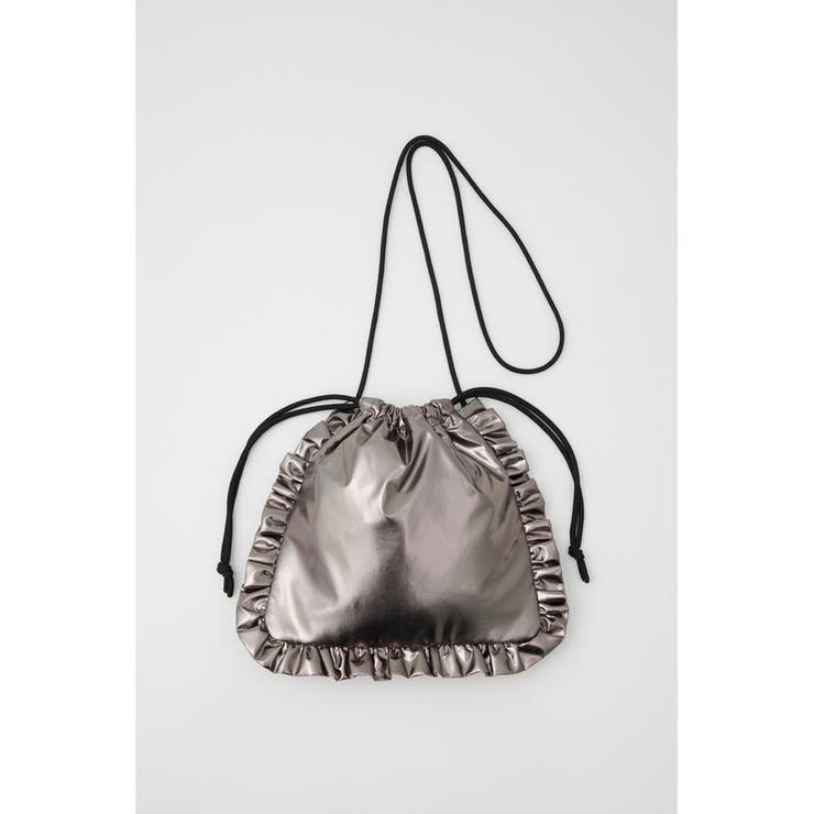 L/BLK1 | メタリックフリルショルダーバッグ | RODEO CROWNS WIDE BOWL