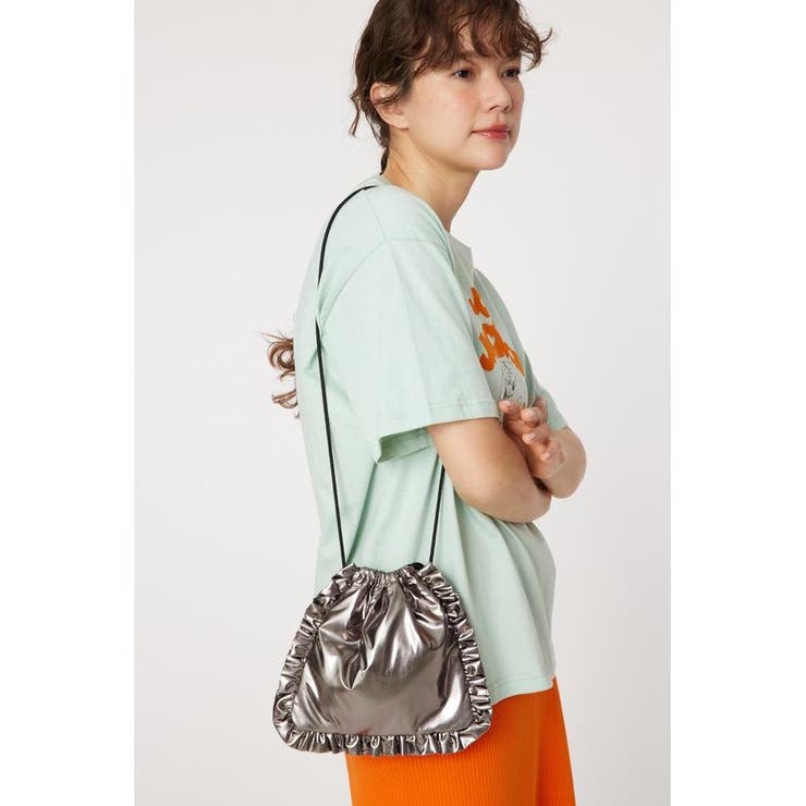 メタリックフリルショルダーバッグ | RODEO CROWNS WIDE BOWL | 詳細画像6 