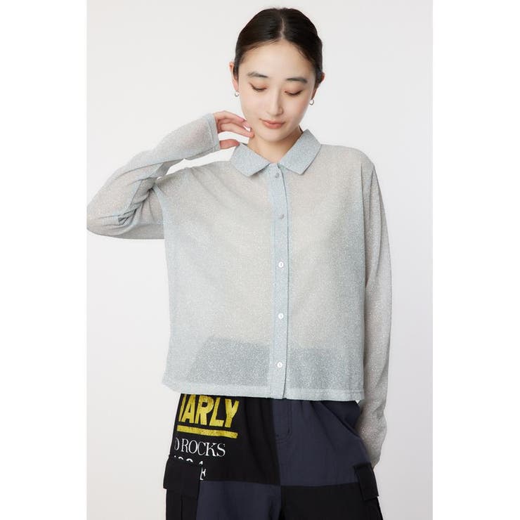 SLV | ラメシアーシャツ | RODEO CROWNS WIDE BOWL