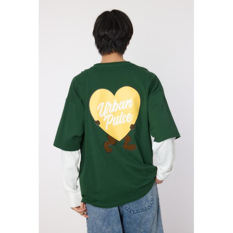 ハートパネルレイヤードロングスリーブTシャツ | RODEO CROWNS WIDE BOWL | 詳細画像32 