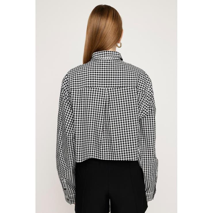 GATHER POCKET CROPPED シャツ | SLY OUTLET | 詳細画像27 
