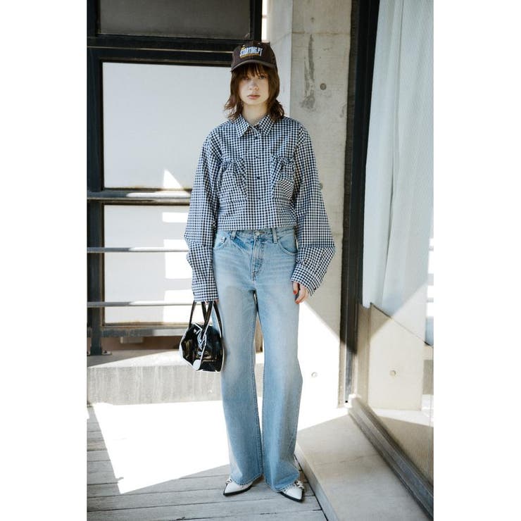 GATHER POCKET CROPPED シャツ | SLY OUTLET | 詳細画像31 