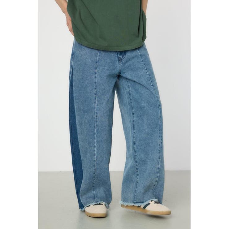 シームラインワイドデニムパンツ | RODEO CROWNS WIDE BOWL | 詳細画像10 