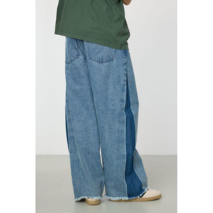 シームラインワイドデニムパンツ | RODEO CROWNS WIDE BOWL | 詳細画像12 