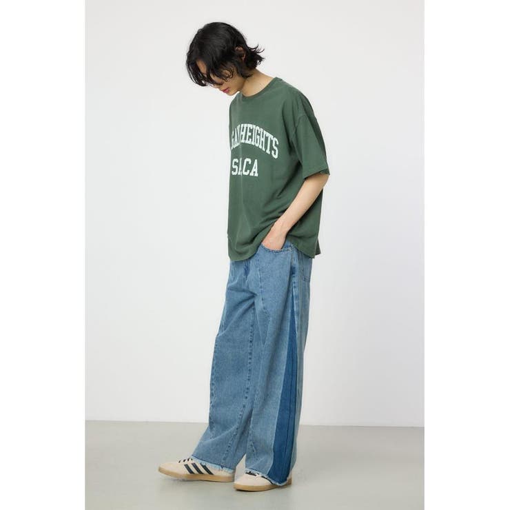 シームラインワイドデニムパンツ | RODEO CROWNS WIDE BOWL | 詳細画像14 