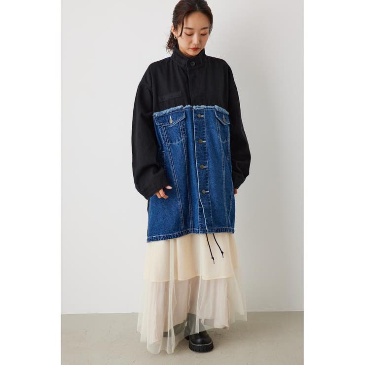 RODEO CROWNS WIDE BOWL リメイクデニムフーディーコート RODEO CROWNS WIDE BOWL リメイクデニムフーディーコート - メルカリ