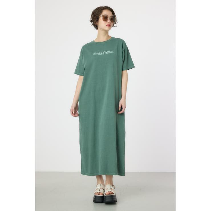 GRN | 加工EBL LOGOワンピース | RODEO CROWNS WIDE BOWL