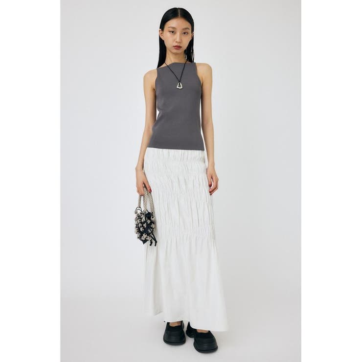 SQUARE LINE ニットキャミ | MOUSSY OUTLET | 詳細画像16 