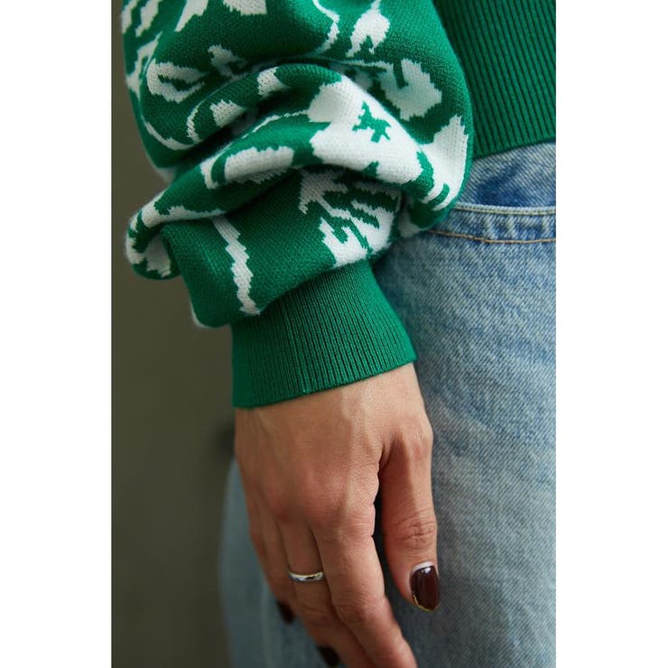 (WEB限定)A/PアンサンブルショートニットカーディガンWL | RODEO CROWNS WIDE BOWL | 詳細画像12