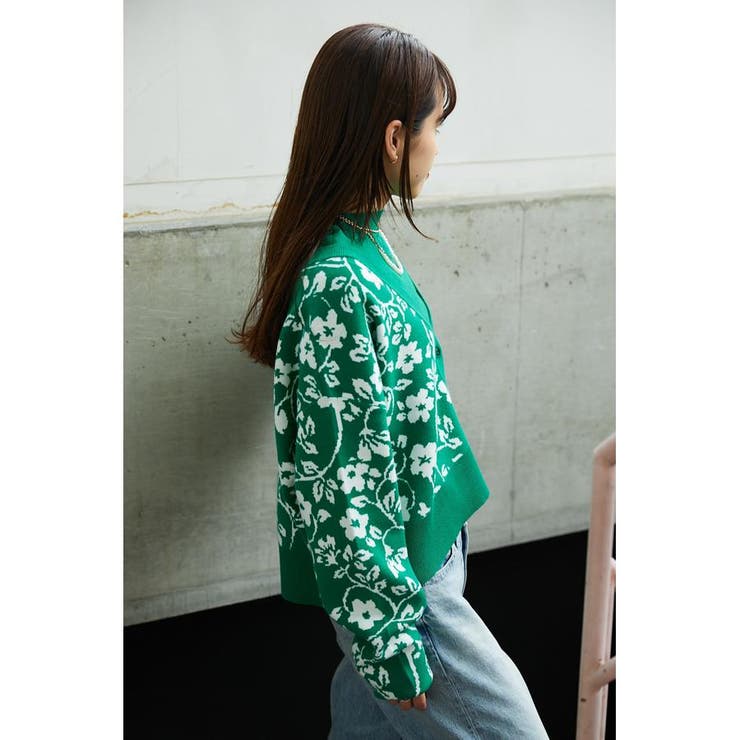 (WEB限定)A/PアンサンブルショートニットカーディガンWL | RODEO CROWNS WIDE BOWL | 詳細画像7