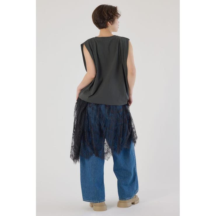 レースドッキングブラウジングワンピース | RODEO CROWNS WIDE BOWL | 詳細画像15 