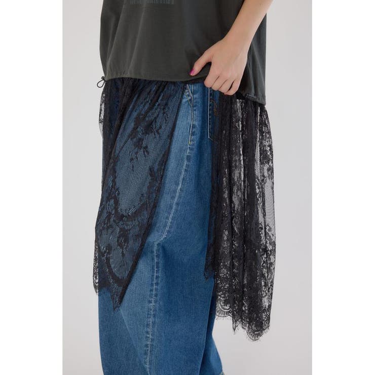 レースドッキングブラウジングワンピース | RODEO CROWNS WIDE BOWL | 詳細画像23 