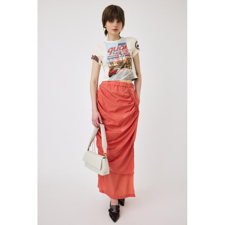 DRAWSTRING GATHER スカート | MOUSSY OUTLET | 詳細画像21 