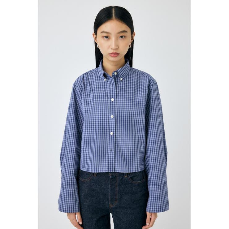 WIDE SLEEVE PLAID シャツ | MOUSSY OUTLET | 詳細画像14 