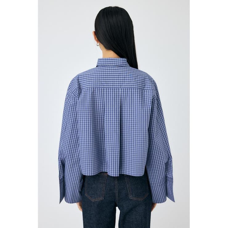 WIDE SLEEVE PLAID シャツ | MOUSSY OUTLET | 詳細画像16 