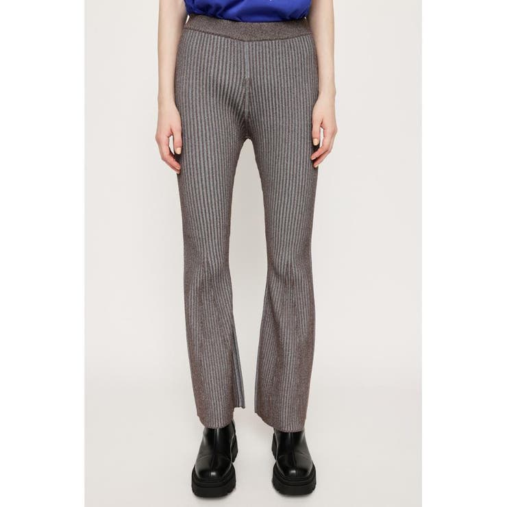 BI COLOR KNIT FLARE パンツ | SLY OUTLET | 詳細画像3 