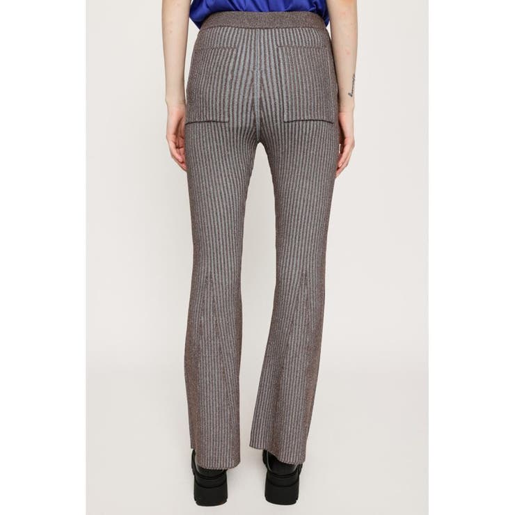 BI COLOR KNIT FLARE パンツ | SLY OUTLET | 詳細画像5 