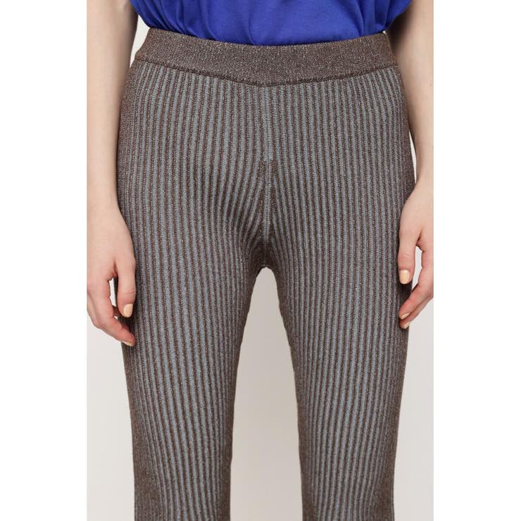 BI COLOR KNIT FLARE パンツ | SLY OUTLET | 詳細画像6 