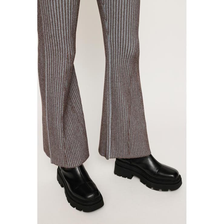 BI COLOR KNIT FLARE パンツ | SLY OUTLET | 詳細画像8 