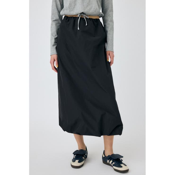 BLK | BALLOON MIDI スカート | MOUSSY OUTLET