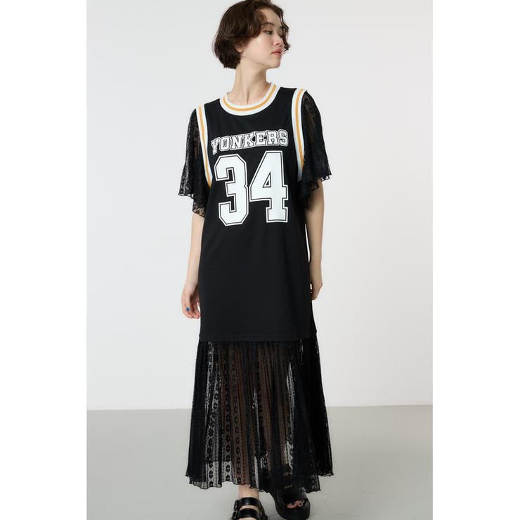 カスタムレースドッキングワンピース | RODEO CROWNS WIDE BOWL | 詳細画像4 