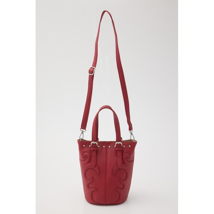 RED | ファイヤーモチーフ バケツバッグ | RODEO CROWNS WIDE BOWL