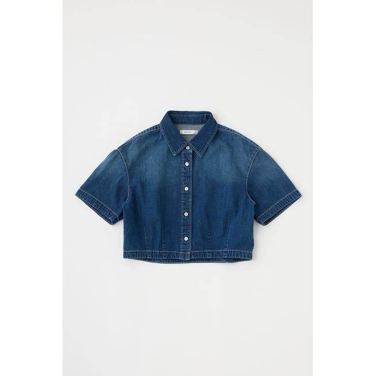 DENIM CROP シャツ | MOUSSY OUTLET | 詳細画像8 