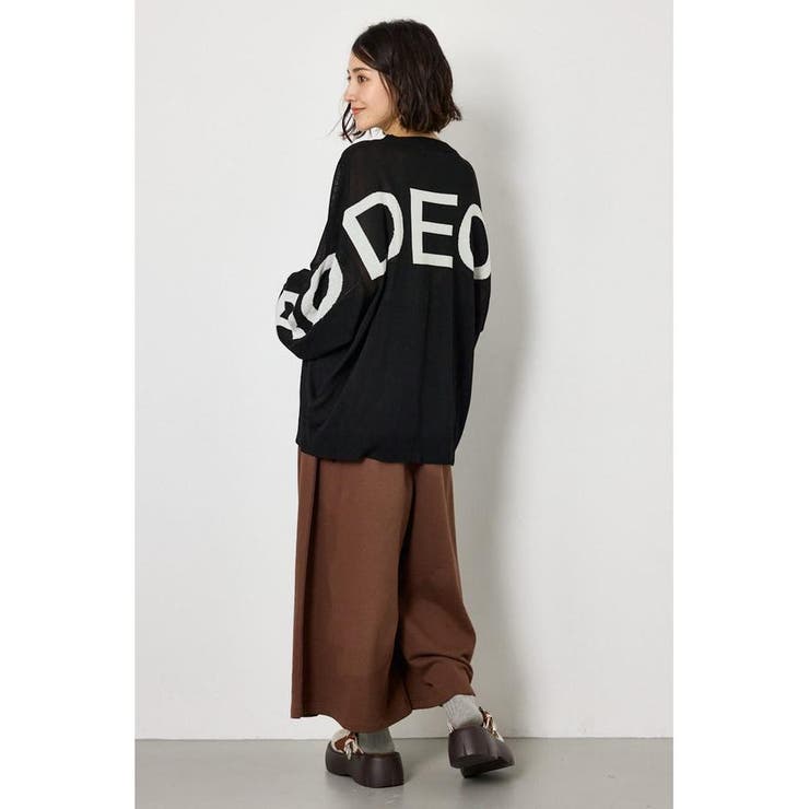 WIDE LOGO ニットカーディガン | RODEO CROWNS WIDE BOWL | 詳細画像5 