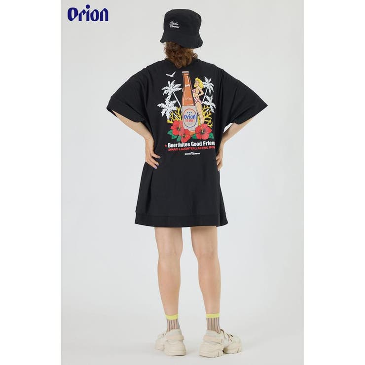 BLK | OrionBeerxRCS  BeerGirlTワンピース | RODEO CROWNS WIDE BOWL