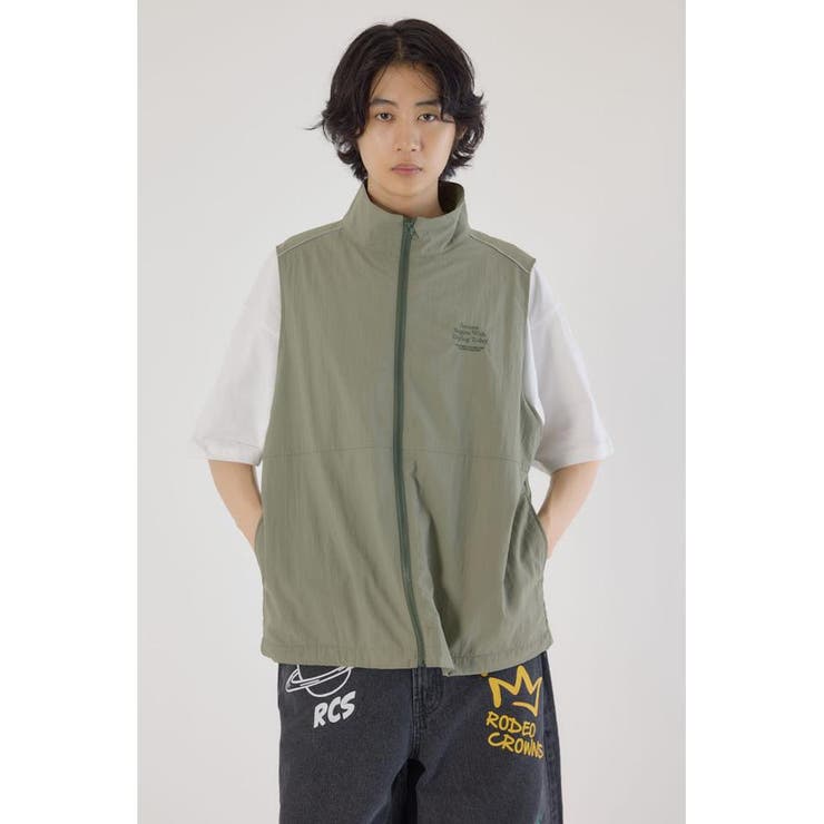 ドロストスタンドネックベスト | RODEO CROWNS WIDE BOWL | 詳細画像19 