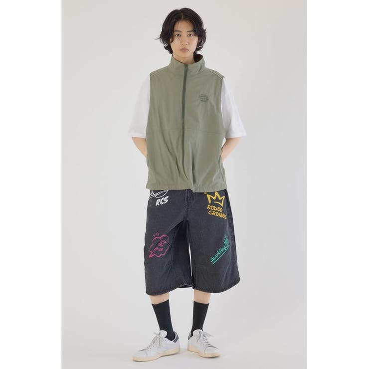 ドロストスタンドネックベスト | RODEO CROWNS WIDE BOWL | 詳細画像23 