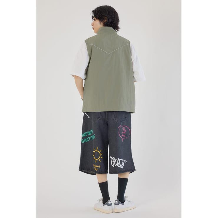 ドロストスタンドネックベスト | RODEO CROWNS WIDE BOWL | 詳細画像25 