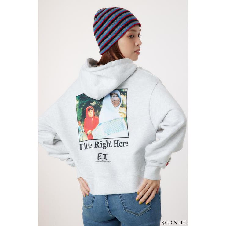 L/T.GRY1 | (E.T.)スウェットパーカー | RODEO CROWNS WIDE BOWL