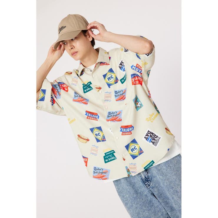 サインボードシャツ[品番：BJLW0027763]｜RODEO CROWNS WIDE