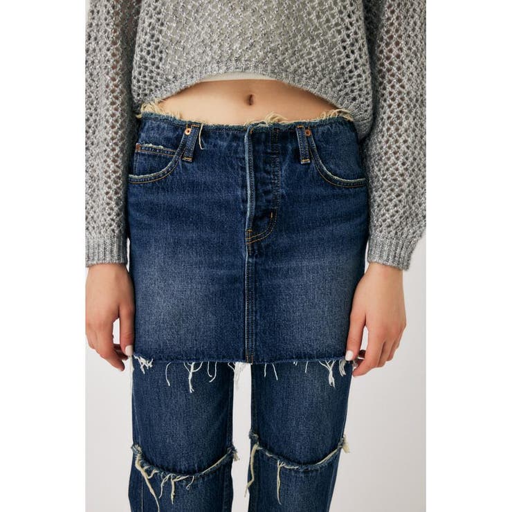 LOW WAIST DENIM ミニスカート | MOUSSY OUTLET | 詳細画像12 