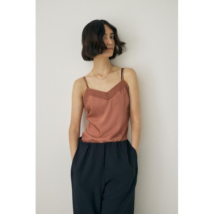 サテンキャミソール リサイクルポリエステル×レーヨン素材 | MOUSSY OUTLET | 詳細画像18 