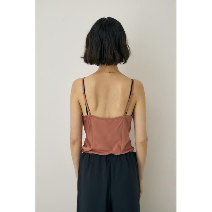 サテンキャミソール リサイクルポリエステル×レーヨン素材 | MOUSSY OUTLET | 詳細画像20 