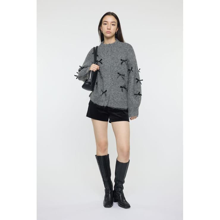 RIBBON FANCY カーディガン | MOUSSY OUTLET | 詳細画像13 